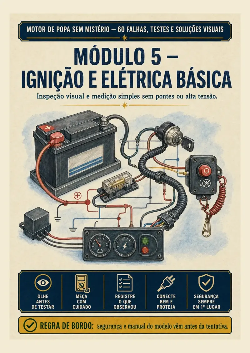 Prévia sobre ignição e elétrica básica